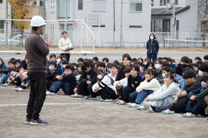 教員からの話。