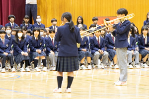 吹奏楽部。