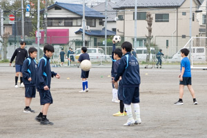 サッカー部。